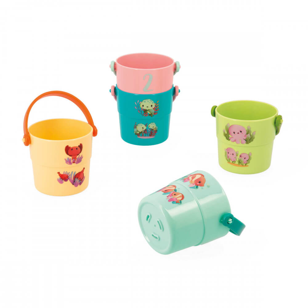 Baby animal bath buckets Boutique LeoLudo