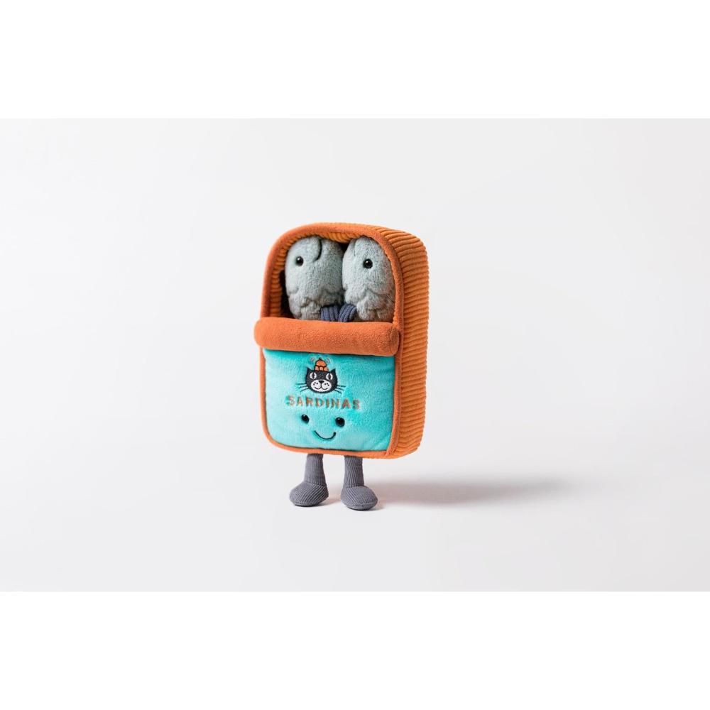 Amuseable sardine tin plush - Boutique LeoLudo