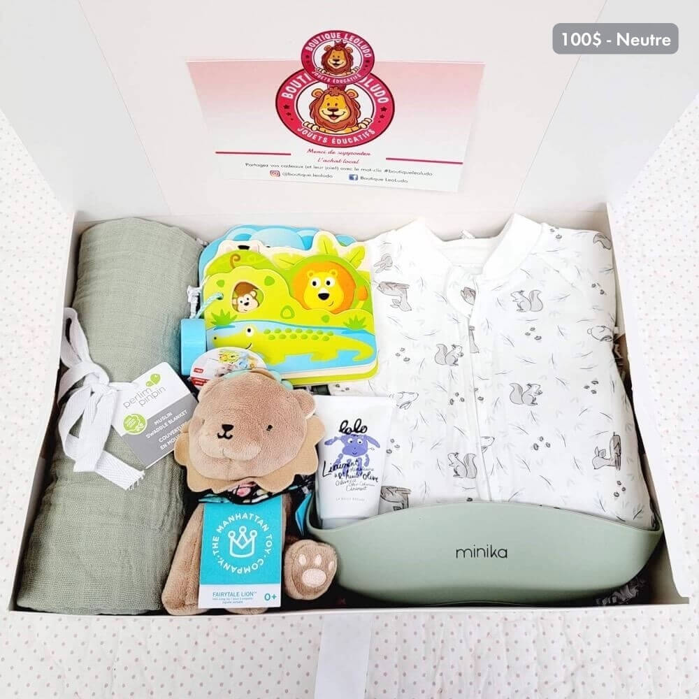 Panier cadeau pour bébé garçon de Vania - Kaloo Bunny, coffrets cadeaux  pour bébé comme cadeaux de Noël nouveau-né pour baby shower et essentiels  pour nouveau-né