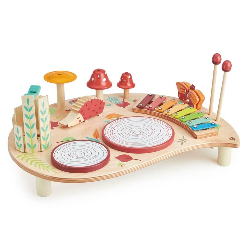 Bureau et chaise enfant en bois Animaux Tender Leaf Toys - Dröm